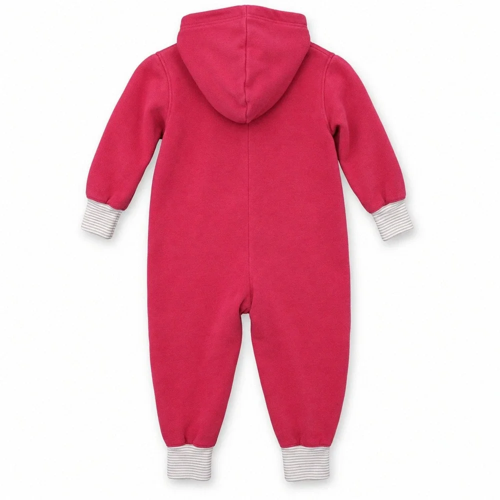 Gymboree Gymsport Nutcracker Hooded Coverall Toddler XS Red Good 1998 Vintage